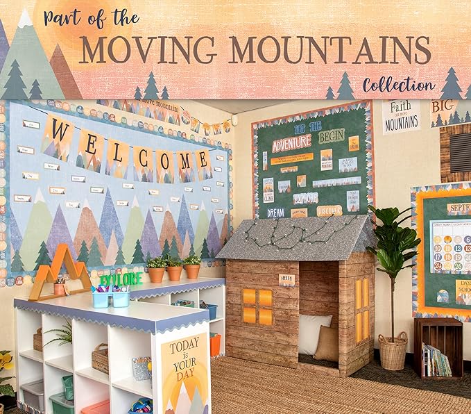 Teacher Created Resources Moving Mountains Alphabet Bulletin Board (TCR9170)