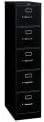 310 Series 18.25"W 5-Drawer Legal File Finish: Black
