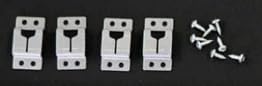 Adjustable Universal File Bar with Clips – Fits Metal or Wood File Cabinets – Heavy-Duty Hanging Rail Set with Mounting Hardware