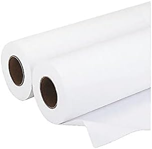 Iconex Amerigo Wide-Format Paper, 3" Core, 20 lb Bond Weight, 36" x 500 ft, Smooth White, 2/Pack