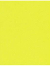 LUXPaper 11" x 17" Paper | Tabloid Size | Citrus Yellow | 80lb. Text | 50 Qty