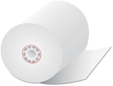 Quality Park - Bpa-Free Single-Ply Thermal Cash Register Rolls 3-1/8" X 220 Ft. White 50/Ctn "Product Category: Paper & Printable Media/Machine Paper Rolls"
