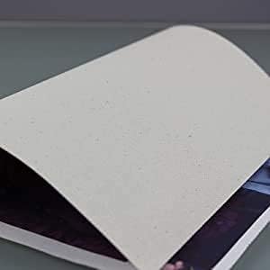 PPD Printable Fabric Sheets, Canvas Paper for Inkjet Printer, 8.5x11" Photo Fabric Printer Sheets, Print on 100% Real Cotton, Matte Finish, No Watermark, 340 gsm 125 lbs (10 Sheets)
