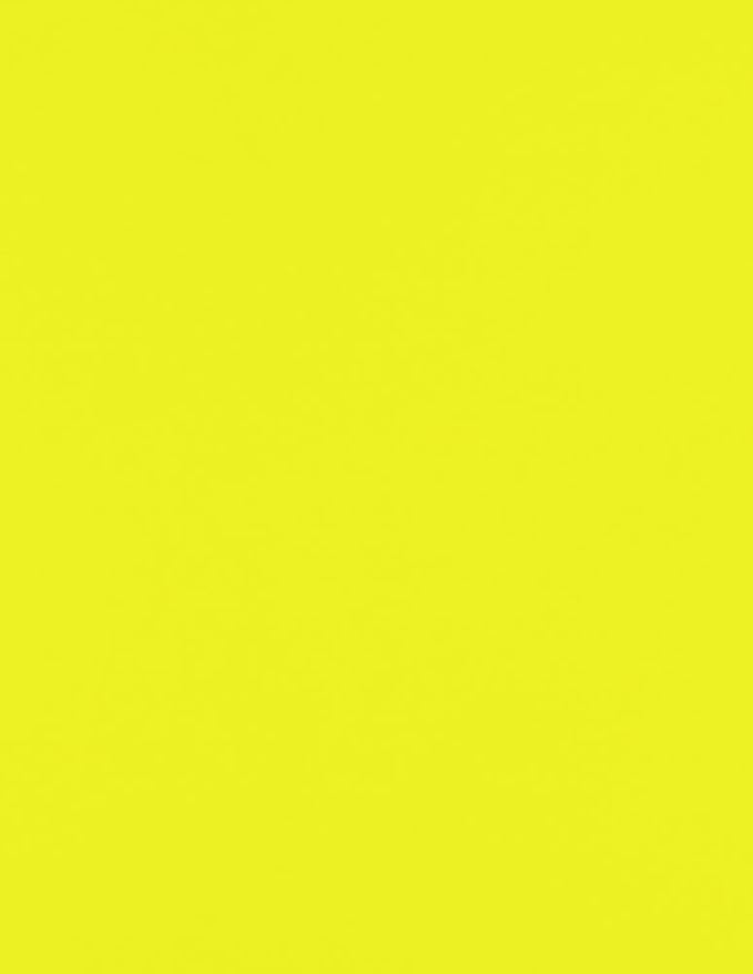 LUXPaper Custom Printed 8.5" x 11" Paper | Customizable Letterhead | Personalized Logo & Text | Letter Size | Citrus Yellow | 80lb. Text | 200 Qty