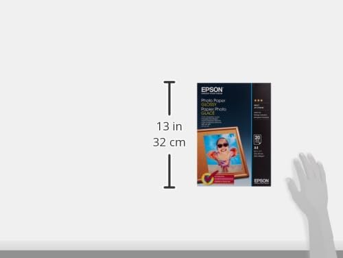 Epson A4 Glossy Photo Paper - White