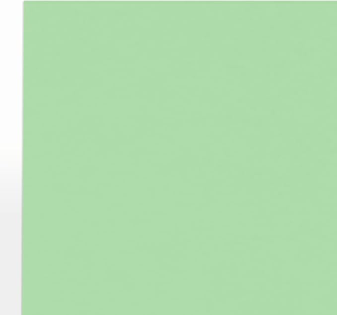 LUXPaper 8.5" x 11" Paper | Letter Size | Pastel Green | 60lb. Text | 50 Qty