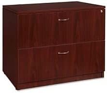 Lorell 69399 Lateral File, Anti-tip, 35-Inch x22-Inch x29-1/2-Inch, Mahogany