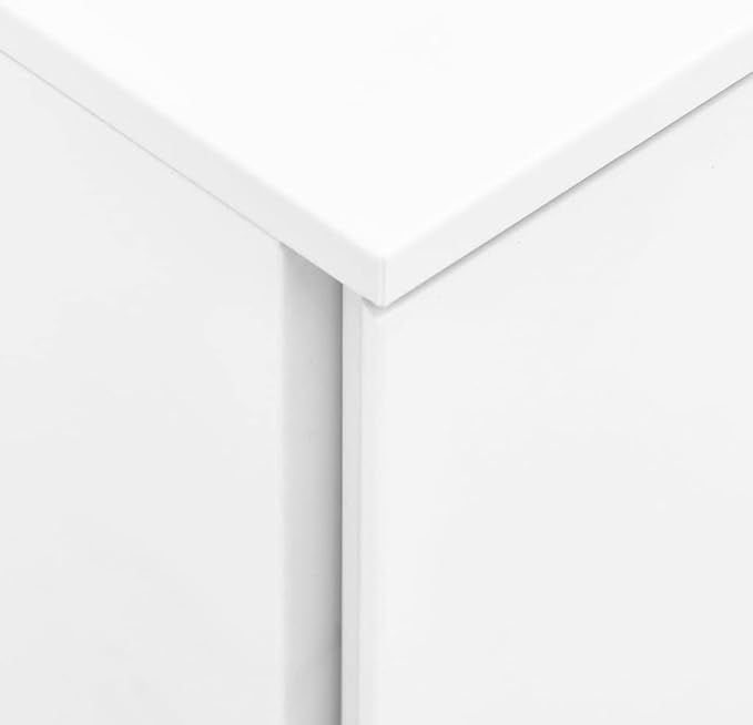 vidaXL File Cabinet Locks Filing Cabinet Rectangular Modern