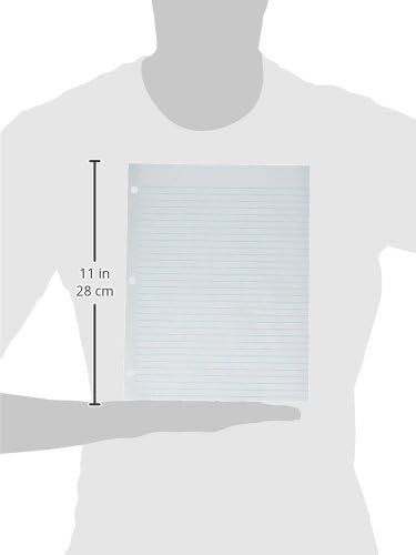 Sparco Mylar Reinforced Filler Paper - Letter, white