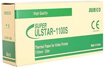 Thermal Paper for Video Printer ULSTAR-1100S (5 rolls per box) Sony UPP 110S equivalent for UPX898 and UPD898