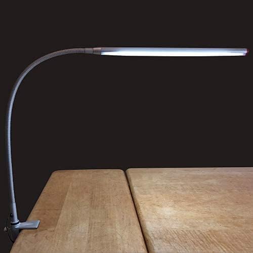 Americanails FlexiLamp Touch - LED Table Desk Lamp - Removable Clamp - Adjustable Lighting for Nail Stations - Manicure Table Light - Flexible Arm – 3 Brightness Levels - Touch Sensor - 300 Lumens