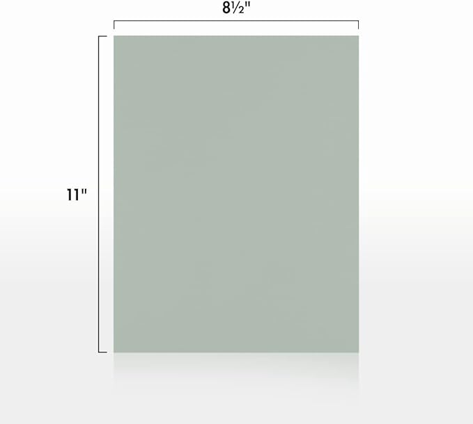 LUXPaper 8.5" x 11" Paper | Letter Size | Slate Gray | 28lb. Paper Weight (70lb. Text) | 500 Qty