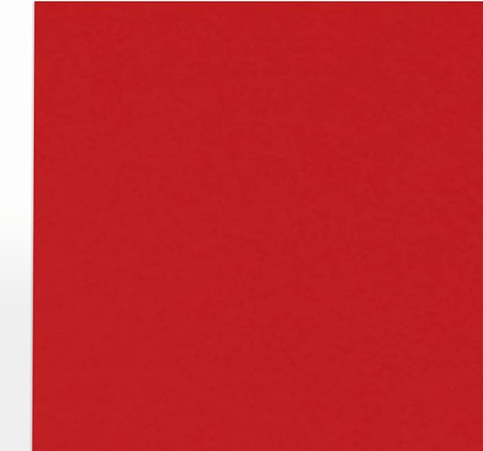 LUXPaper 8.5" x 11" Paper | Letter Size | Ruby Red | 80lb. Text | 1,000 Qty