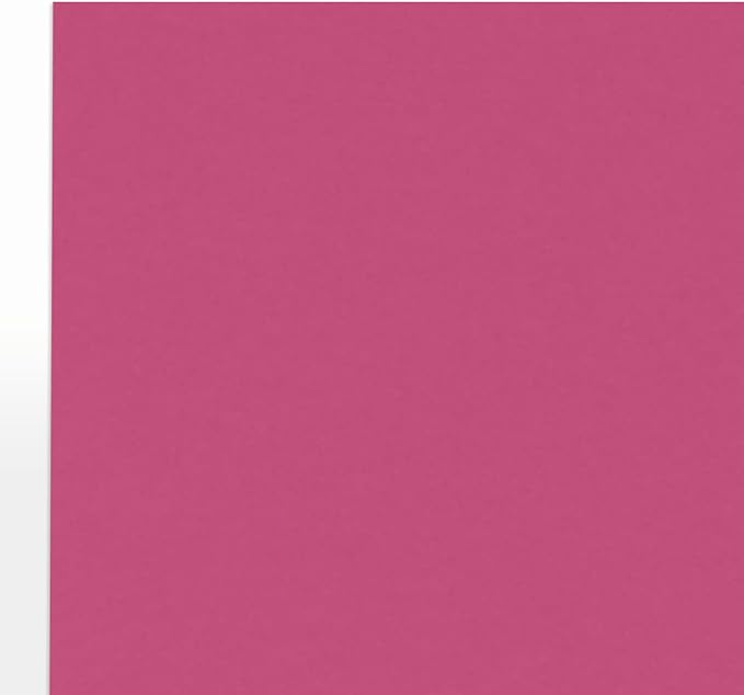 LUXPaper 8.5" x 11" Paper | Letter Size | Magenta Pink | 80lb. Text | 50 Qty