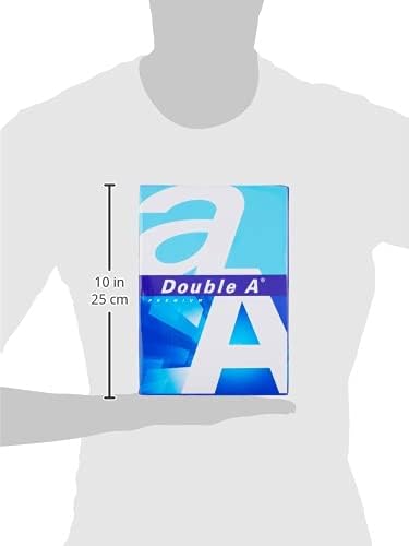 Double A Printing Paper A4 - 500 Sheets - 80GSM- Dimensions 8.3" x 11.7" - White