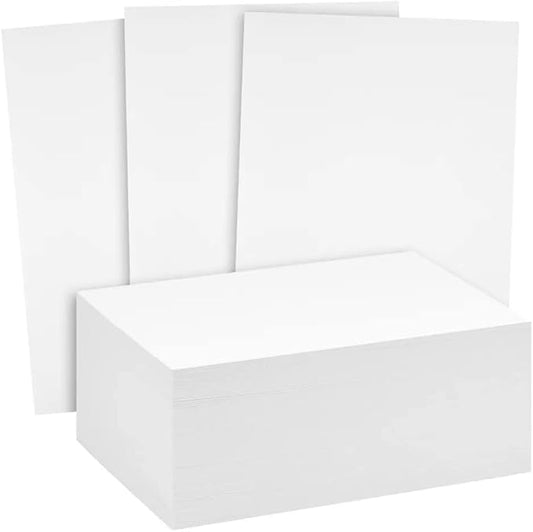 Double-Sided Text Digital C2S Paper – Perfect for Color Laser Printing, Design Proposals, Flyers, Brochures | 4 x 6 | Text | Coated | 100 Sheets (80lb Gloss, 4x6)