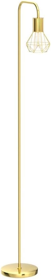 BoostArea Floor lamp,Industrial Floor Lamp,Standing Lamp,E26 Socket,On/Off Footswitch,Whole Metal,Modern Floor Lamp for Bedroom,Office, Living Room,Rustic,Vintage,Farmhouse(No Bulb)