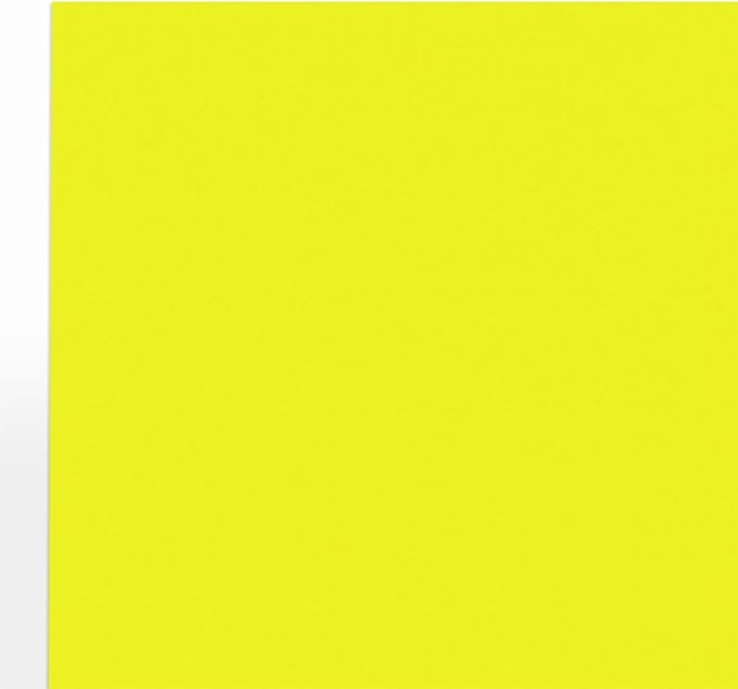 LUXPaper Custom Printed 8.5" x 11" Paper | Customizable Letterhead | Personalized Logo & Text | Letter Size | Citrus Yellow | 80lb. Text | 100 Qty
