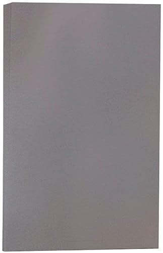 LUXPaper 8.5" x 14" Paper | Legal Size | Smoke Gray | 80lb. Text | 50 Qty