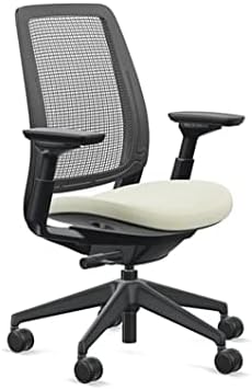 Steelcase Series 2 Office Chair, Air Back, Wheels for Hard Flooring, Era Fabric (Olivine)