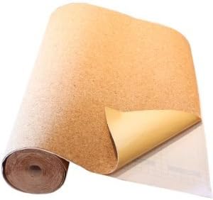 VViViD Natural Cork Board Textured Vinyl Wrap Underlayer Sheet Adhesive Roll 17.9 inches x 25ft