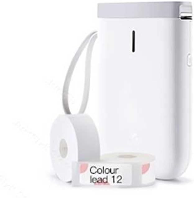FMURY Portable Thermal Label Printer Fast Printing Mall Home Office Use with Waterproof Label Paper