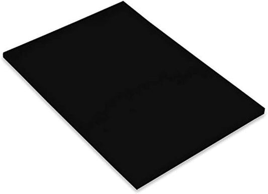 Canson Iris Vivaldi A4 120 GSM Smooth Colour Paper - Black (Pack of 100 Sheets)