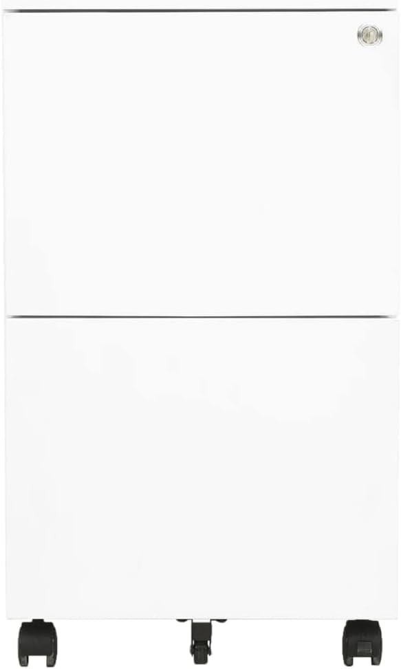 vidaXL File Cabinet Locks Filing Cabinet Rectangular Modern