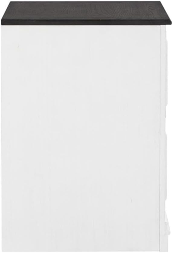 Liberty Furniture Allyson Park White Bunching Lateral File Cabinet