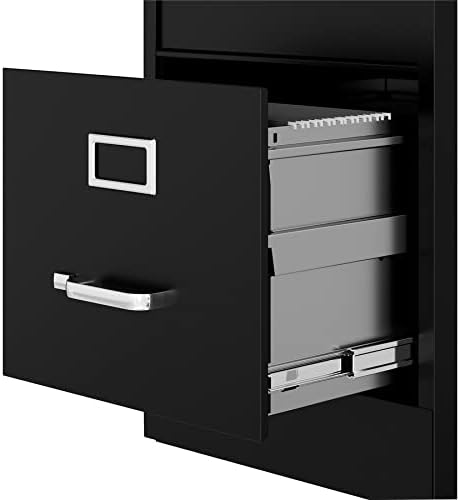 Lorell Commercial-Grade Vertical File, Black