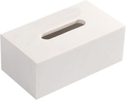 Stylish Tissue Box Rectangular Tissue Box Cover Plastics Tissue Box lid Reusable Tissue Box for Bathroom Bedroom Dressers Desk Offices Home Modern Tissue Box (Color : Green, Size : Multi-Col