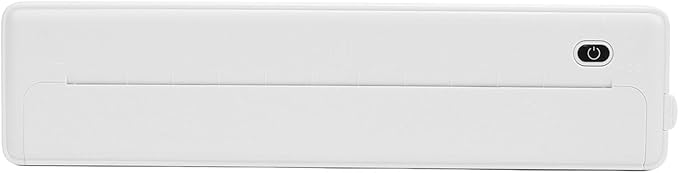 ZJchao Portable A4 Thermal Printer Inkless Mobile Printer for Home and Office (White)