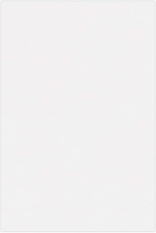LUXPaper 12" x 18" Paper | White | 80lb. Text | 100% Recycled | 50 Qty