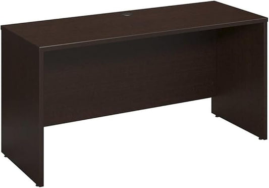Bush Business Furniture Series C 60W x 24D Credenza Desk in Mocha Cherry