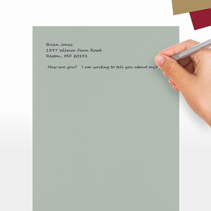 LUXPaper 8.5" x 11" Paper | Letter Size | Slate Gray | 28lb. Paper Weight (70lb. Text) | 250 Qty