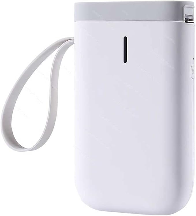 FMURY Portable Thermal Label Printer Fast Printing Mall Home Office Use with Waterproof Label Paper