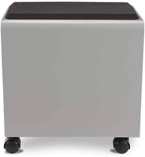 UPLIFTDESK Narrow 2-Drawer File Cabinet with Seat, Rolling (Gray)