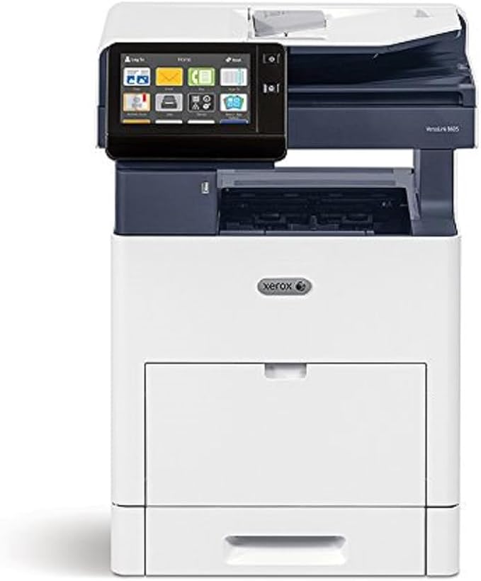 Xerox B605/S Versalink B605 B/W Multifunction Printer Print/Copy/Scan Letter/Legal up to 58 ppm 2-Sided Print USB/Ethernet 550-Sheet Tray 150 Bypass Tray 100-Sheet Dadf 110V Eip 7"