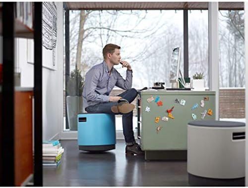 Steelcase Turnstone Licorice Fabric Chair, Grey
