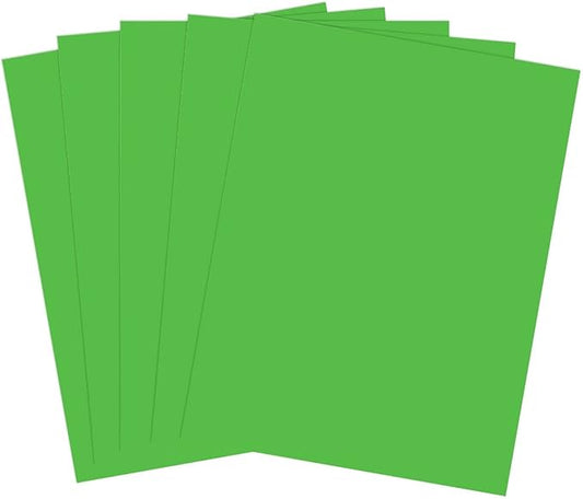 Colored Bond Paper Bundle 8.5" x 11", 20lbs, 100 Pages, Green
