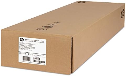 Hp Premium Matte Poly, 2 "Product Category: Print Media/Print Media Aqueous Roll"