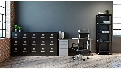Lorell Commercial-Grade Vertical File, Black