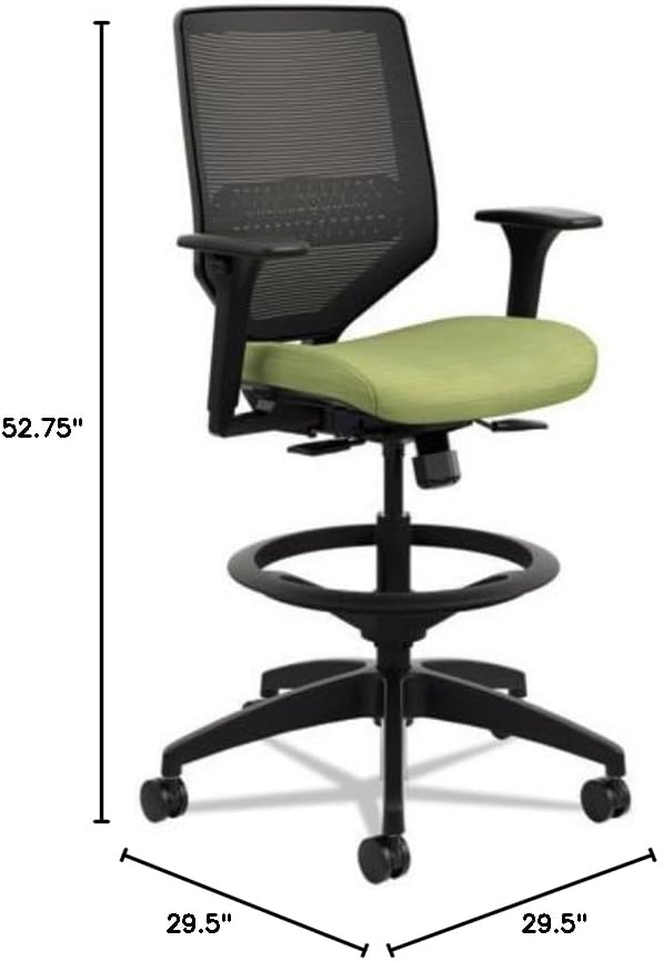HON Solve Task Stool | ReActiv Ink, Ink COMP10HONSVSM1ALC10T