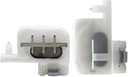 12 pcs Printer Ink Damper Square Head for Epson1390 1390 1400 1430 1410 1500W L800 L1800 dumpers Office Equipment(White)
