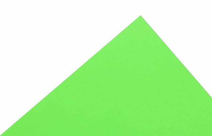 PA Paper Accents Smooth Cardstock 12" x 12" Lime Green, 65lb colored cardstock paper for card making, scrapbooking, printing, quilling and crafts, 25 piece pack