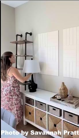 Felt Bulletin Board Tiles | Modern Cork Board Alternative | Large Cork Boards for Walls | Aesthetic Felt Wall Panels for Office & Home Decor | Pinboard & Photo Board (12-Pack) | Beige
