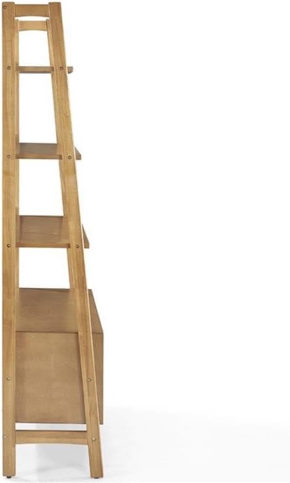 Crosley Furniture Landon Large Bookshelf Etagere, Bookcase Storage with Shelves and File Drawer, Acorn