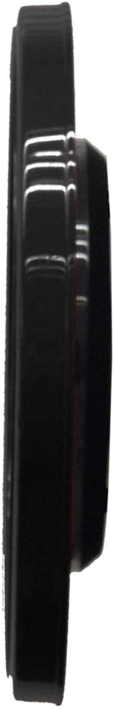 SEIKO QXA756KLH Wall Clock, Black, 12 Inch