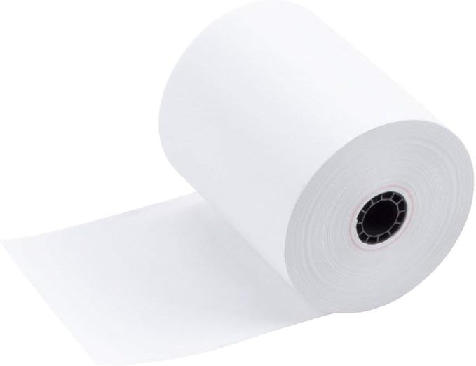 Thermal paper roll 3 1 8' x 230 Hypercom T77-T, T77TH (50 Rolls) Y