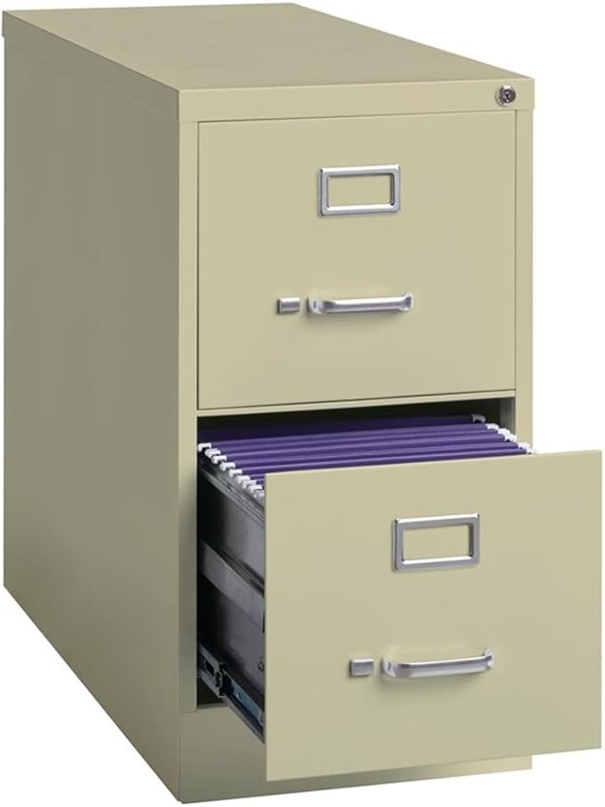 2 Drawer Commercial Letter Size File Cabinet Finish: Putty